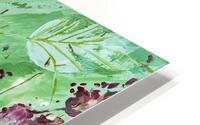 Vague de fleur  Flower Wave. HD Metal print
