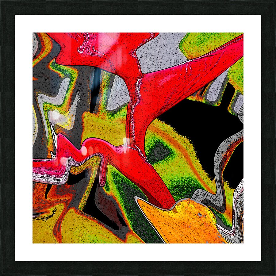 Do Not Look Back Picture Frame print