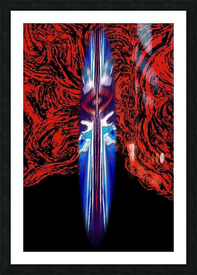 The Dagger Picture Frame Printing