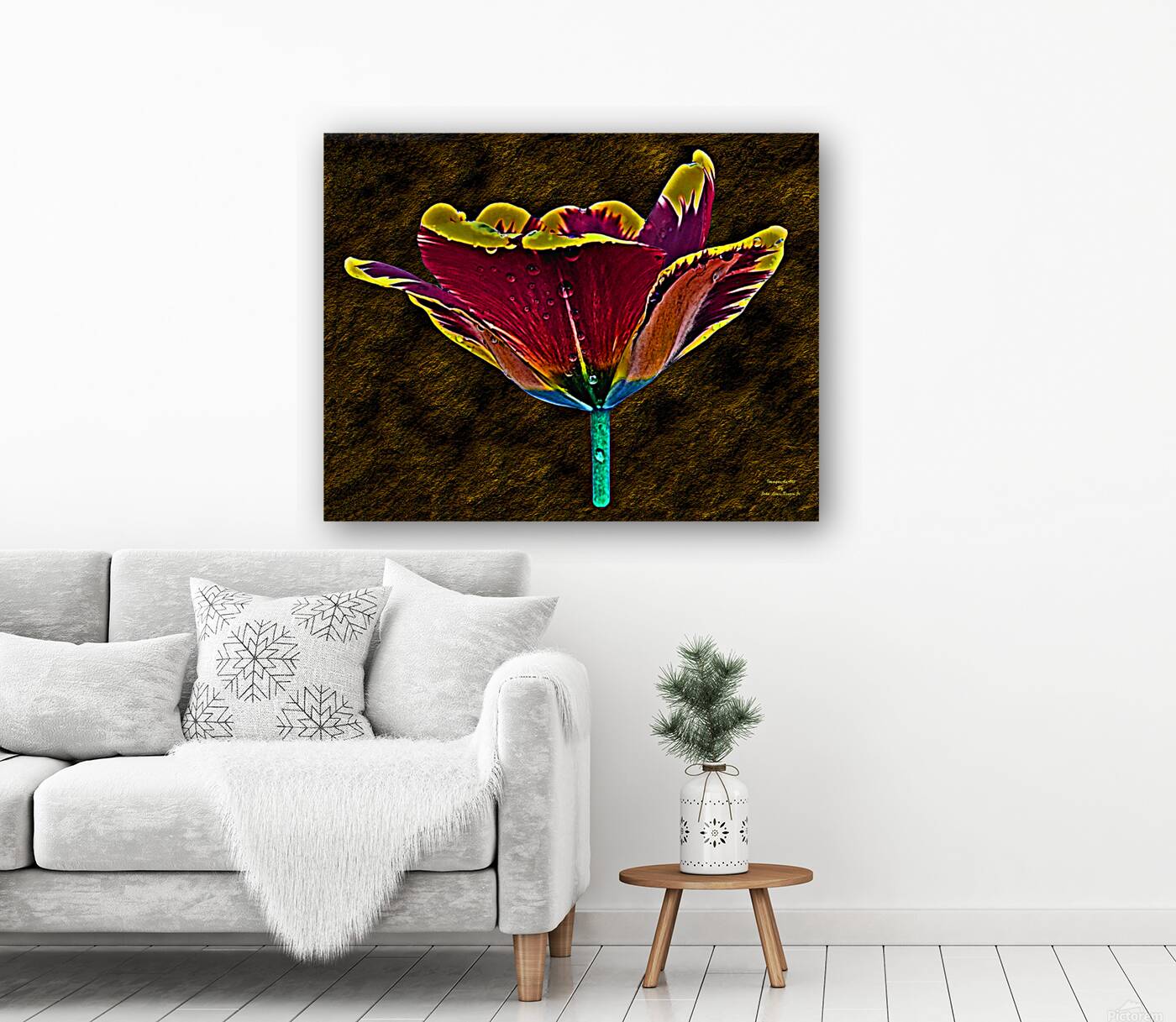 Tulip Art Reproduction