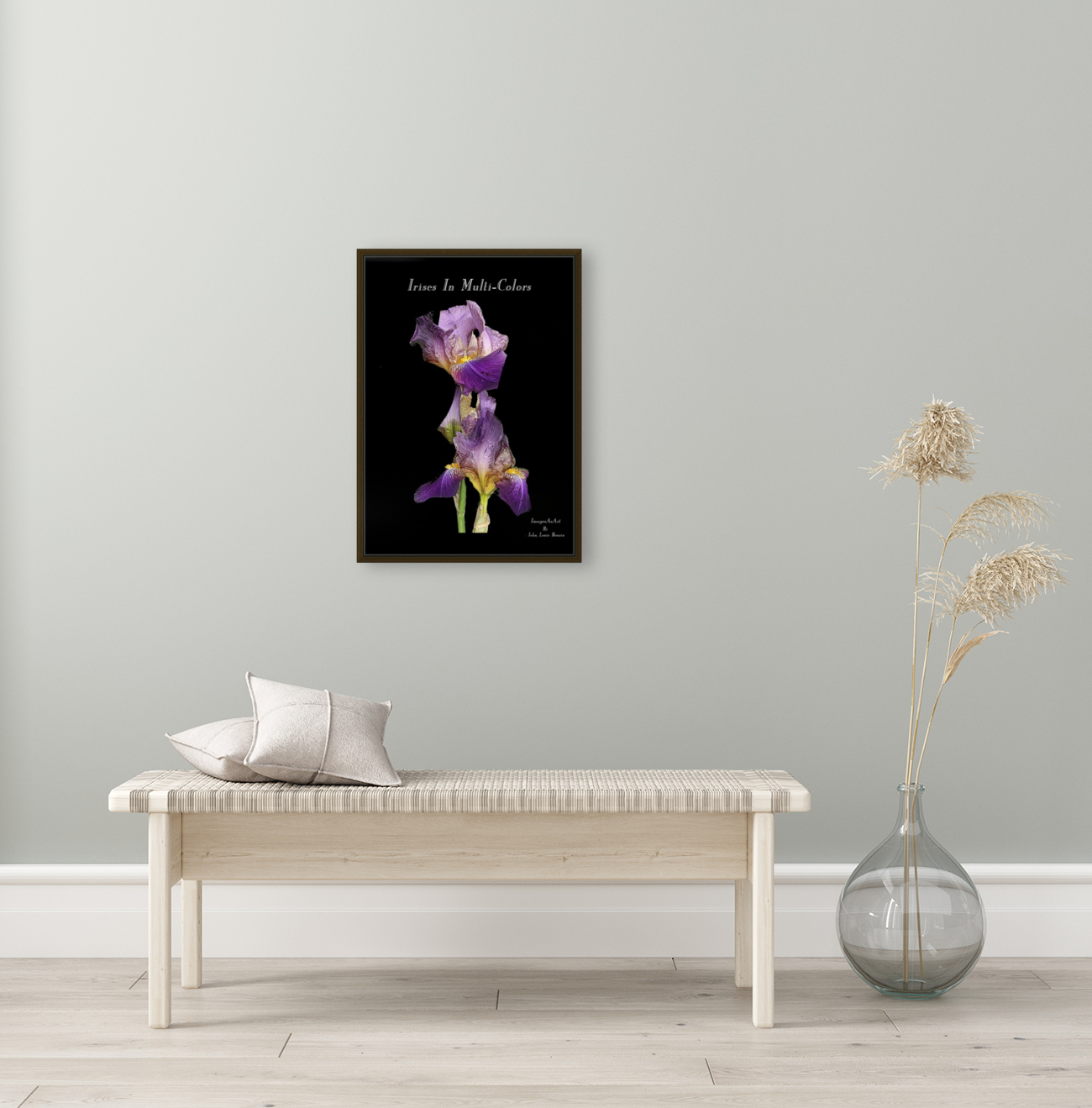 Irises In Multi Colors Reproduction