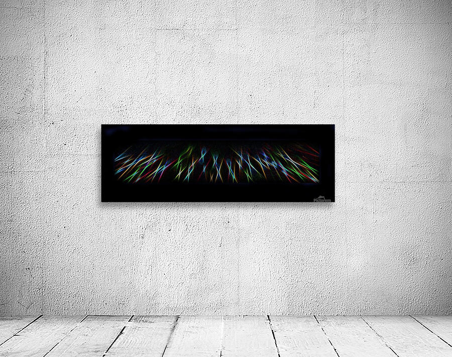 Light Rays In Color Wall Preview