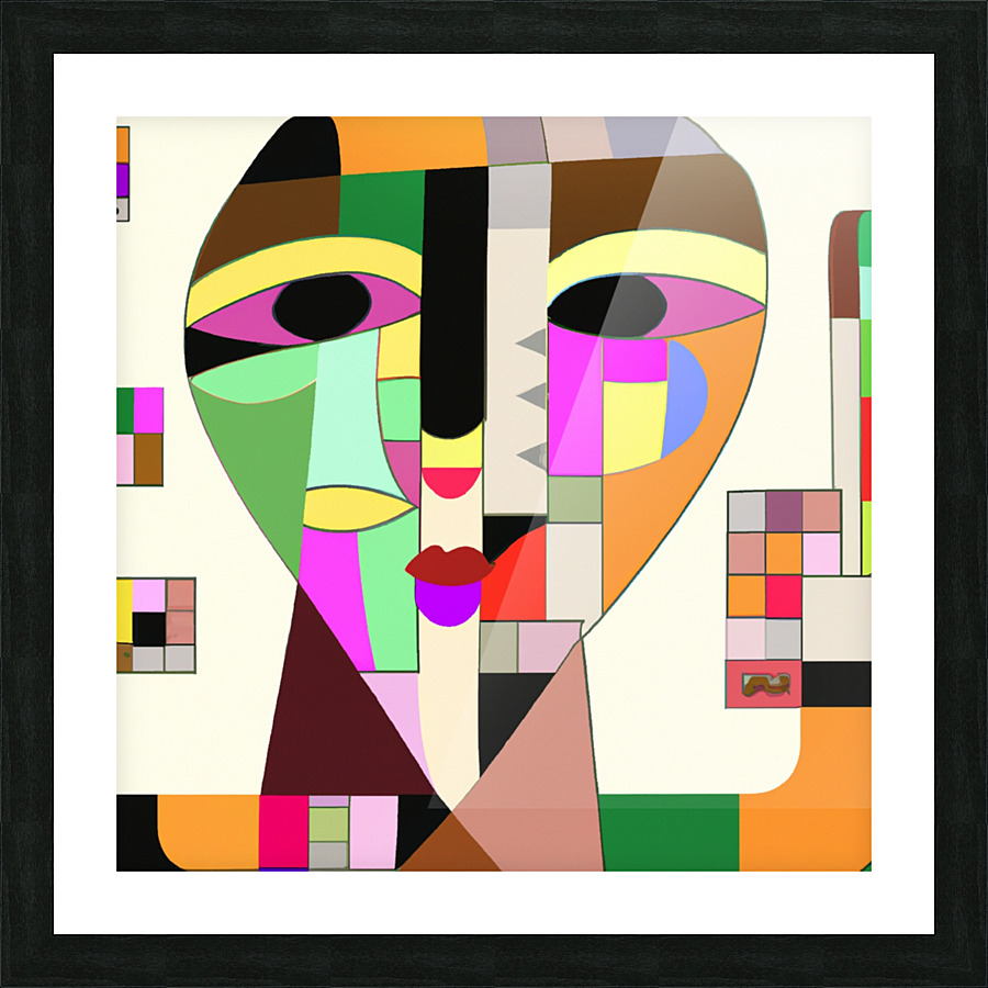Modern abstract Picture Frame print