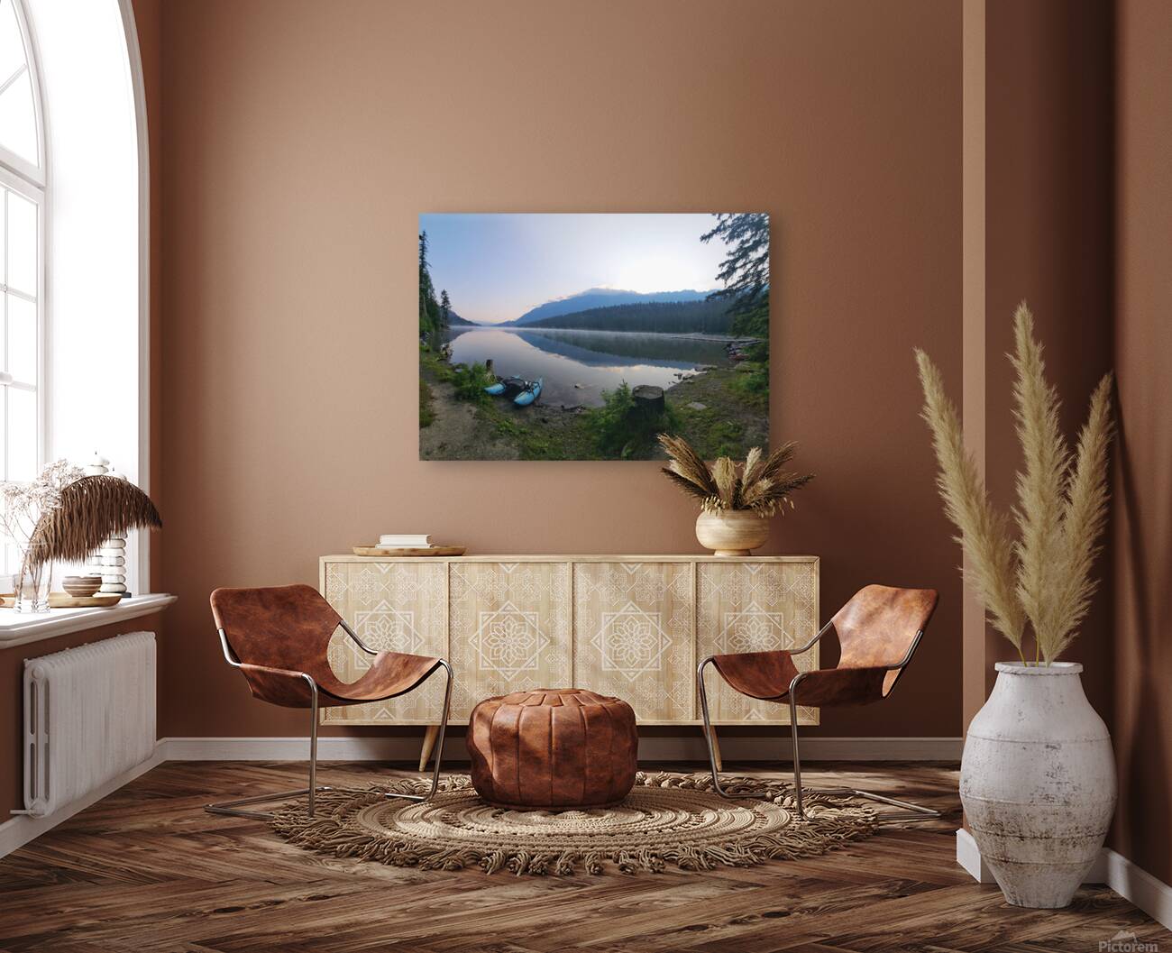 Premiere Lake - Mountain Reflection Reproduction