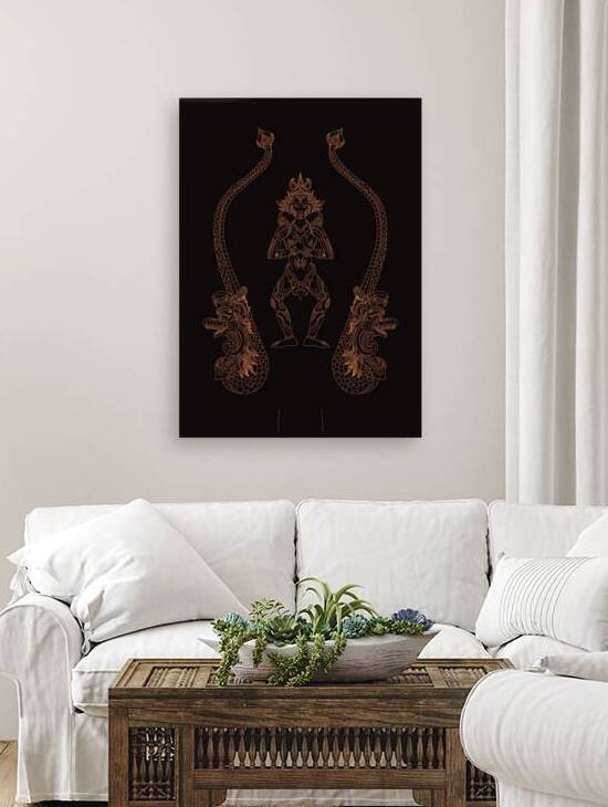 Balinese Vintage Art - Wayang Character by Pernicious Ariana