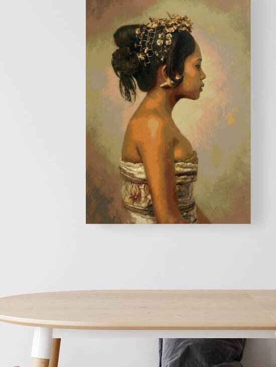 Balinese Woman Painting by Pernicious Ariana