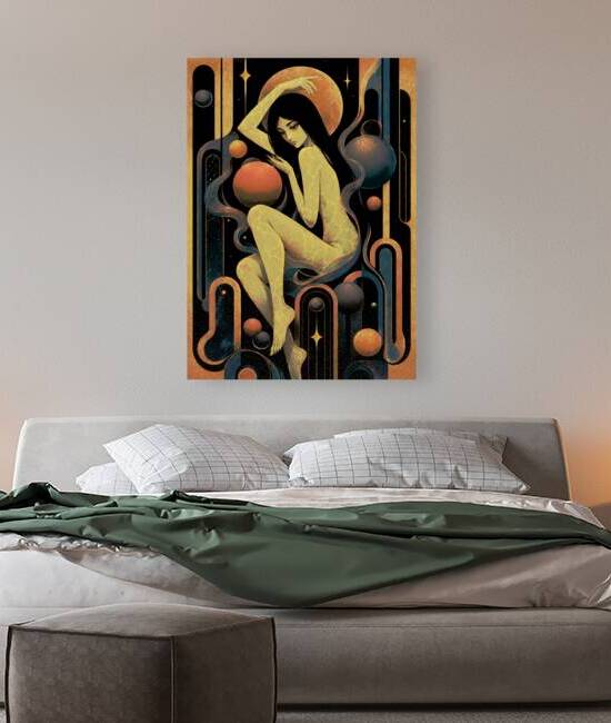 Cosmic Woman Digital Illustration by Pernicious Ariana