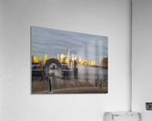 GoldenManhattan p Acrylic Print