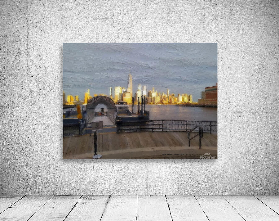 GoldenManhattan p Wall Preview