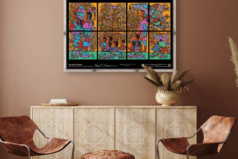 The Legacy Series - Psychic Space -1996 - NMAI - Limited Edition Poster  by OfficialMorrisseauEstate