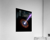 Gamma Rays in Galactic Nuclei Acrylic Print