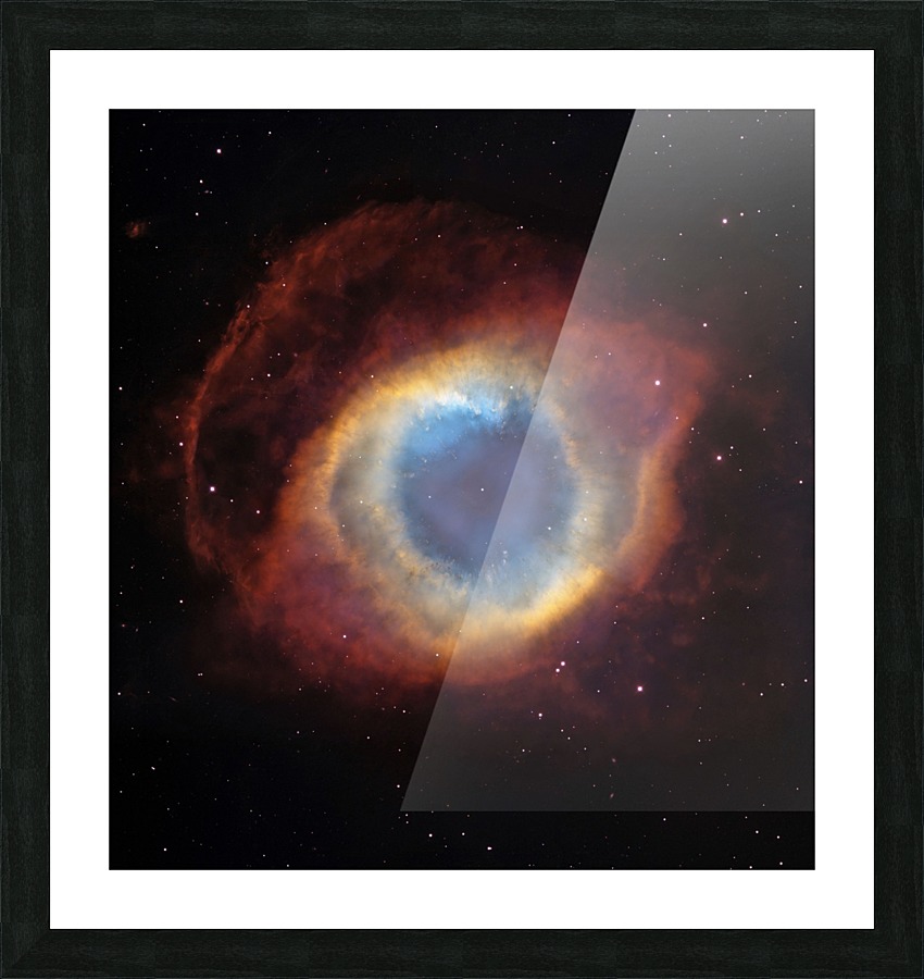 Helix Nebula Picture Frame print