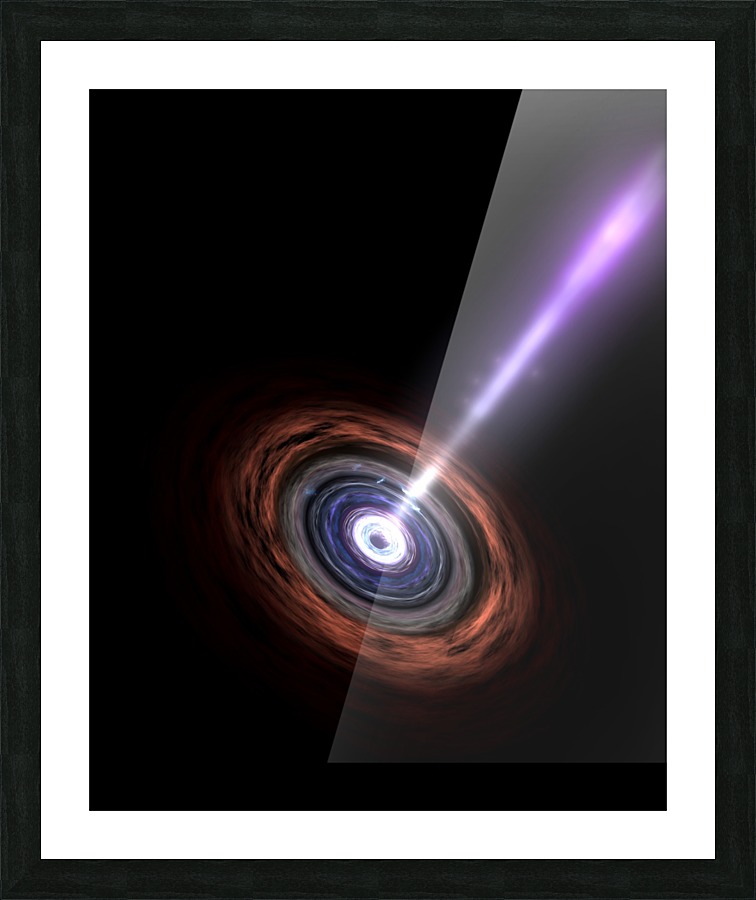 Gamma Rays in Galactic Nuclei Picture Frame print