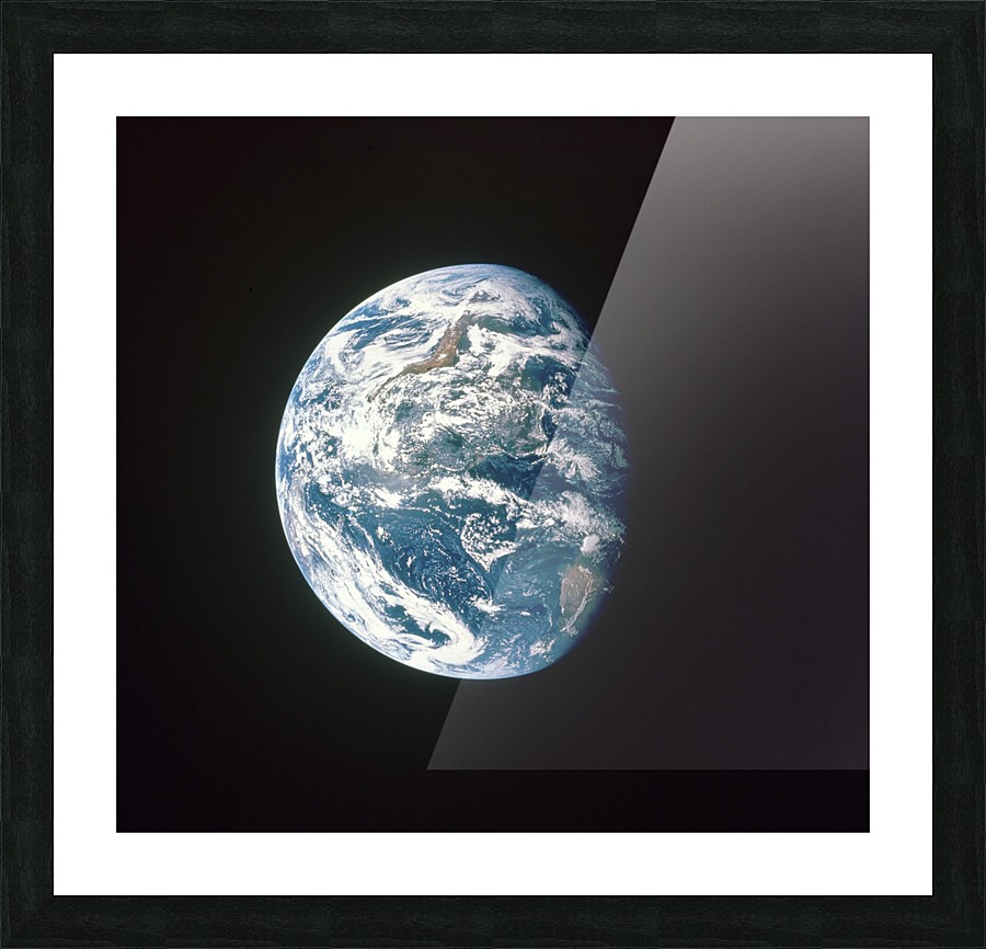 The Earth Picture Frame print