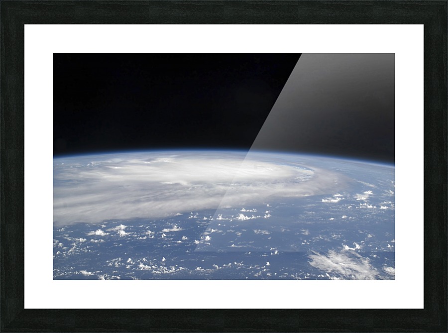 Hurricane Ike Picture Frame print
