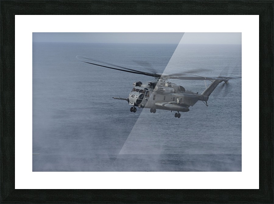 A CH-53E Super Stallion. Picture Frame print