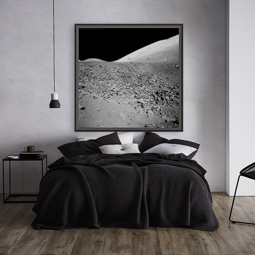 The lunar surface. Reproduction