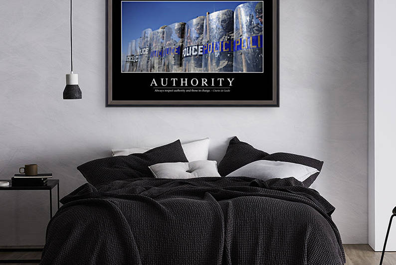 Authority: Inspirational Quote and Motivational Poster by StocktrekImages