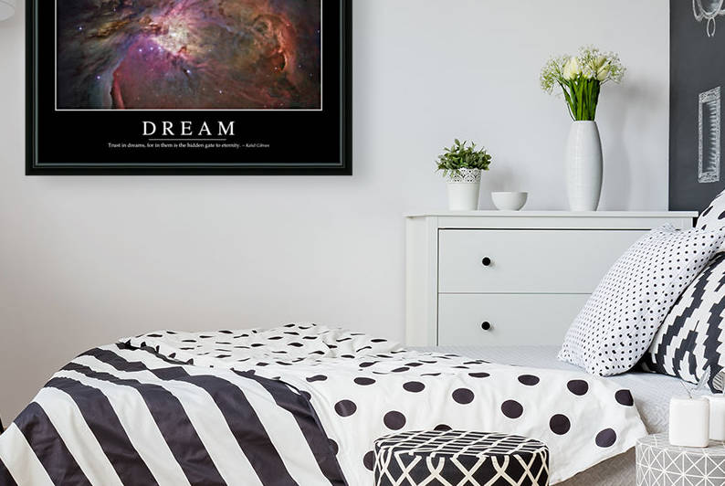 Dream: Inspirational Quote and Motivational Poster by StocktrekImages