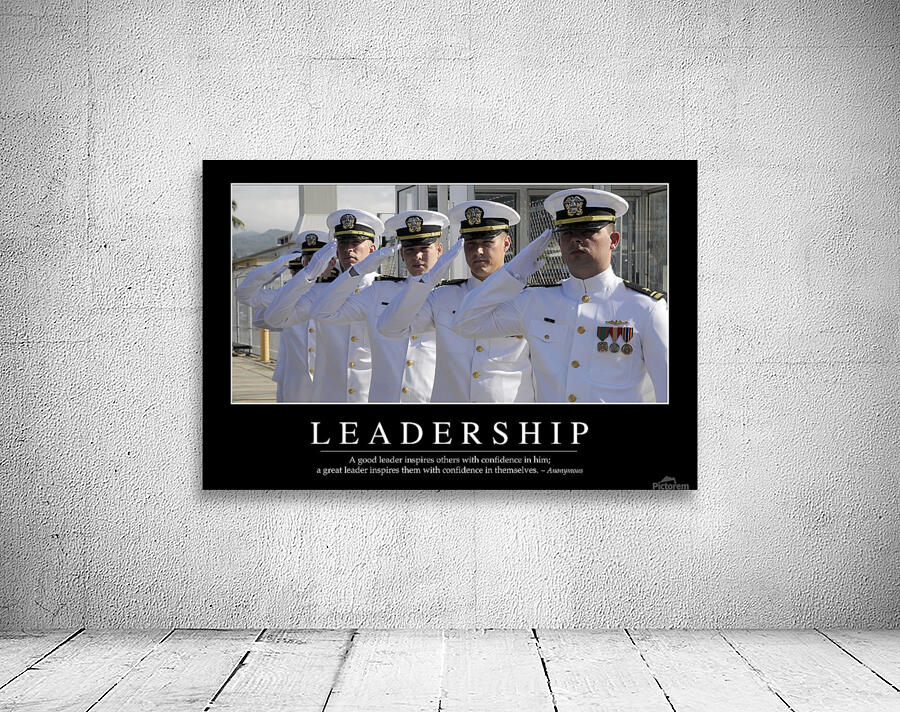 Poster Examples Leader Leadership: Inspirational Quote and Motivational Poster by ...