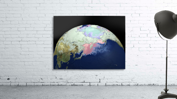 Snow Sea Ice. Wall Preview