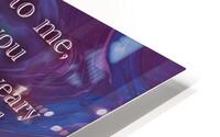 JESUS: Triptych Panel 1 HD Metal print