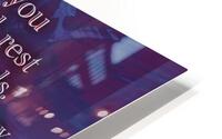 JESUS: Triptych Panel 3  HD Metal print