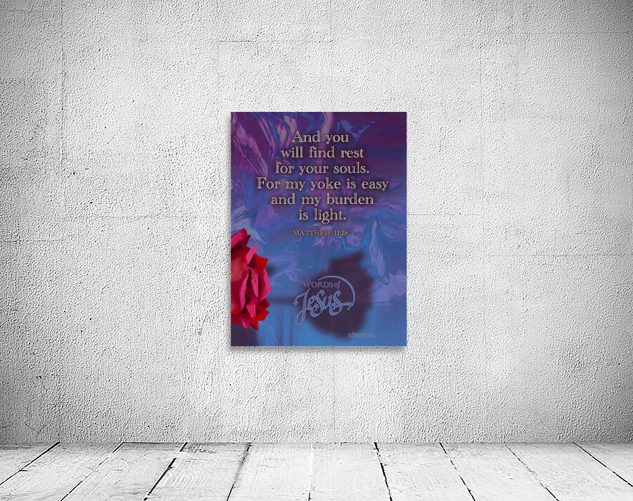 JESUS: Triptych Panel 3  Wall Preview