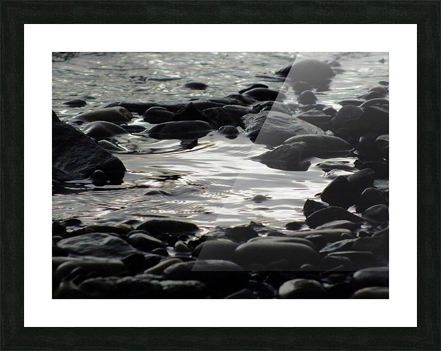 Dark waters  Picture Frame print