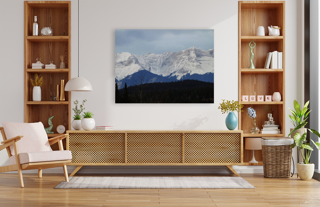 Snowy mountains  Reproduction