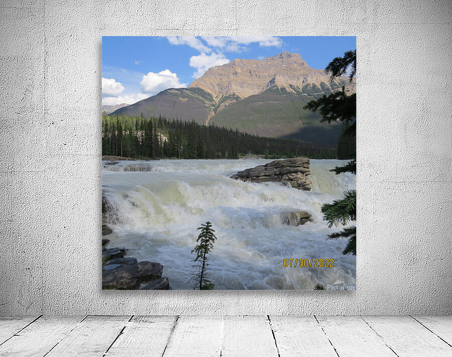 Athabasca Falls Wall Preview