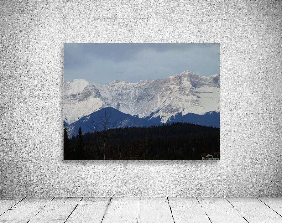 Snowy mountains  Wall Preview