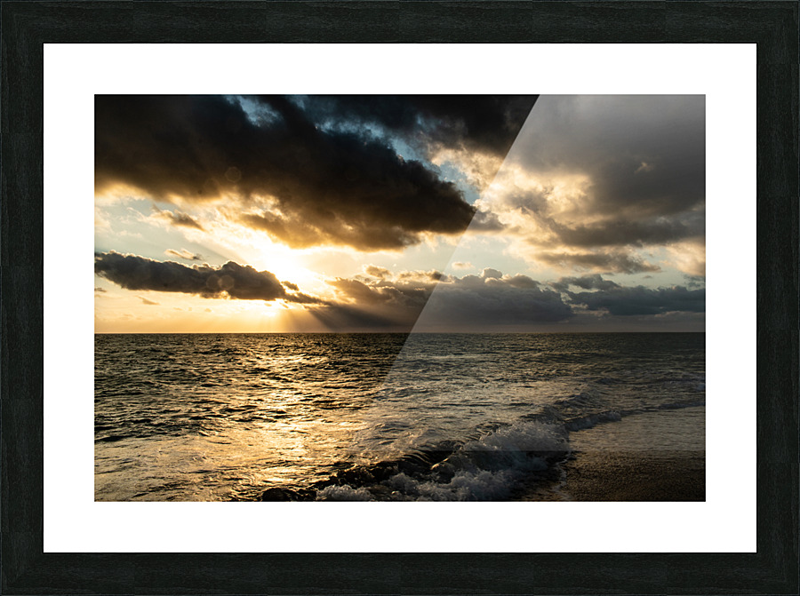 First Rays Picture Frame print