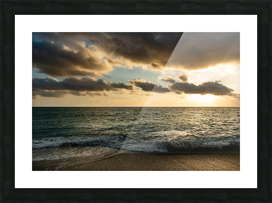 Sunrise on Vero  Picture Frame print