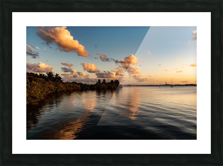 Rippled Reflections Picture Frame print