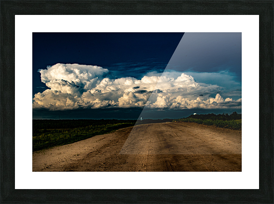 Dirt Road Refuge Picture Frame print