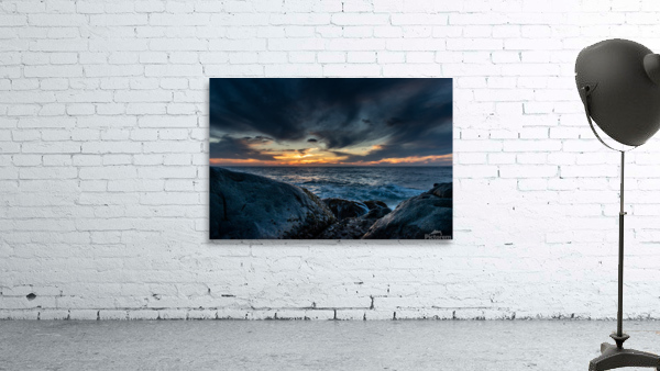 Sunset Inlet Wall Preview