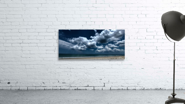 Cloudy Beach Wall Preview