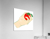 hand squeezed apple Acrylic Print