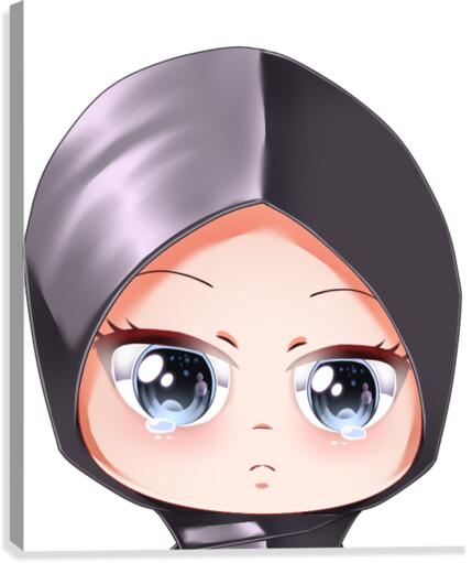 Princess Veil Emily Canvas Print