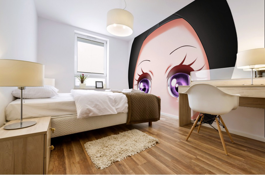 Princess Veil India Mural print