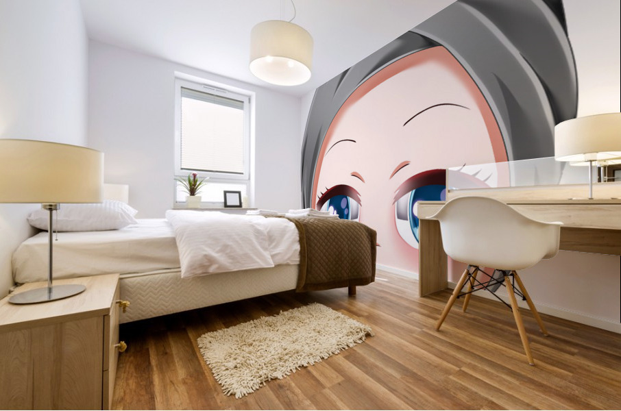 princess veil tamara Mural print