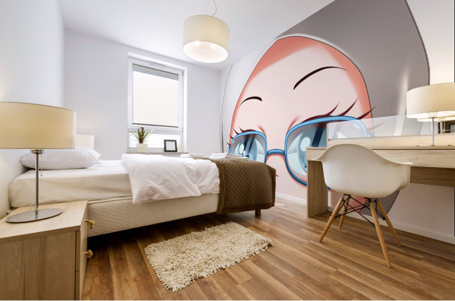 Princess Veil Luna Mural print