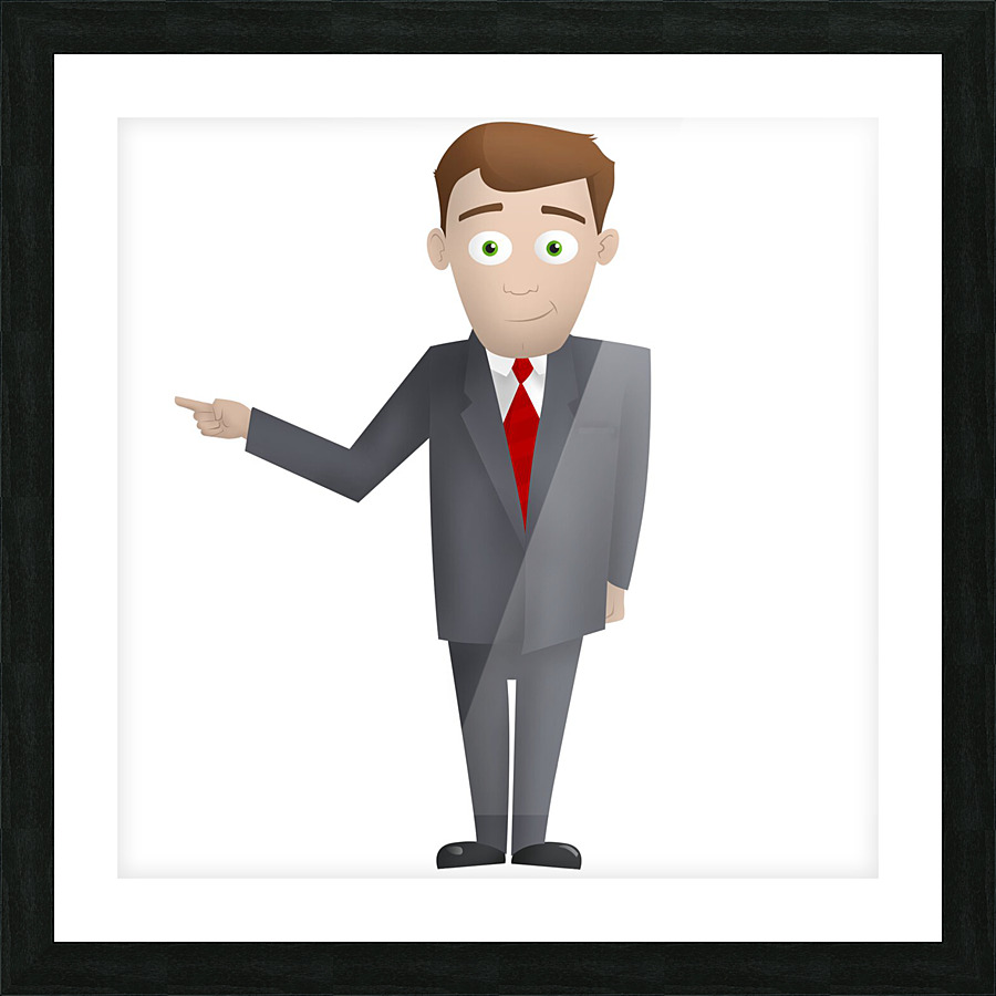 office man instructions Picture Frame print