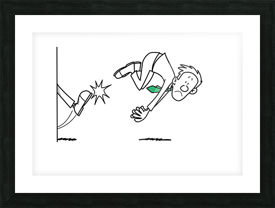 BootSackFireRedundantDismiss Picture Frame print