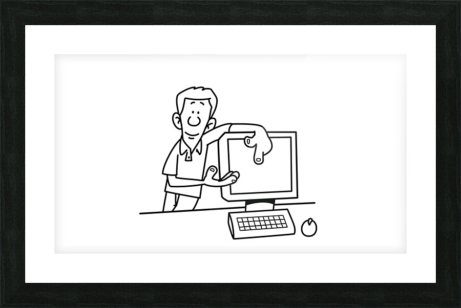Diagnose4 Picture Frame print