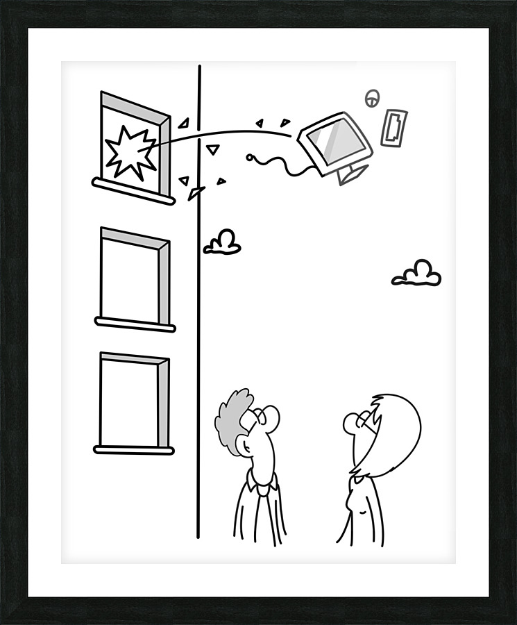 ThroughWindow Impression et Cadre photo
