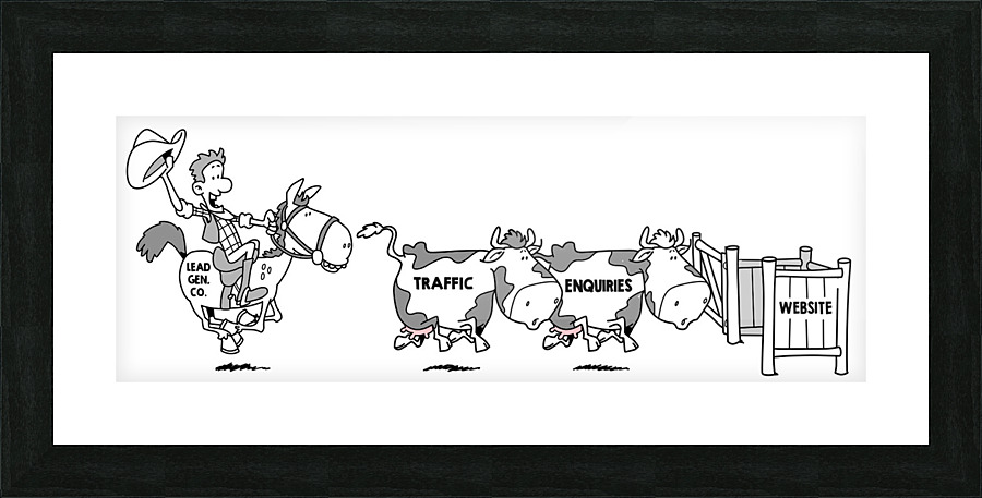 DriveTrafficEnquiries Picture Frame print