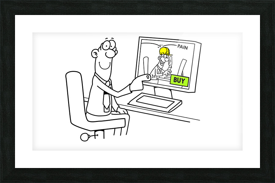 PainSolving Picture Frame print