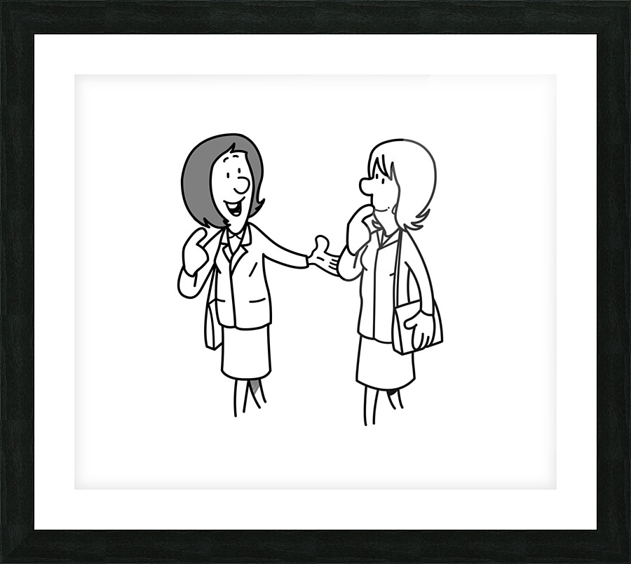 AskFriendRecommendation Picture Frame print